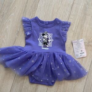 Purple Disney Baby Dress with Tulle Skirt